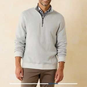 Tommy Bahama Flip Coast Half-Zip Reversible Sweatshirt